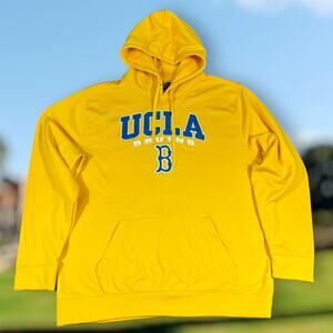 UCLA Bruins Men's XXL Hoodie Yellow  Colosseum 100% Polyester